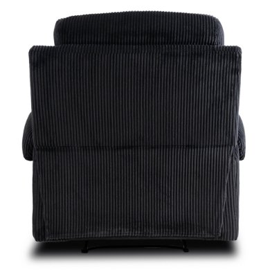 Крісло м'яке розкладне з реклайнером Mebel Elit TORRES Velvet Чорний ME.TORRES/CZ/SZTR/FW фото - 8