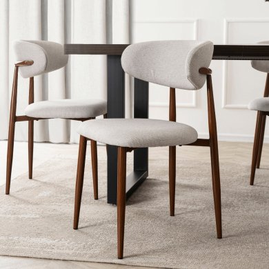 Обеденный стул Mebel Elit FLAVIO Серый ME.FLAVIO/P/O/T/K фото - 5