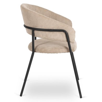 Обеденный стул Mebel Elit TINKA Velvet Бежевый ME.TINKA/BZ/SZTR/K фото - 3