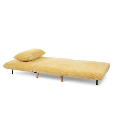 Крісло м'яке розкладне Homla SOLACE Velvet Гірчичний 223000 фото - 5