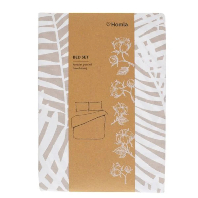 Комплект постільної білизни Homla FYLLO 160x200 см Принт 213473 фото - 2