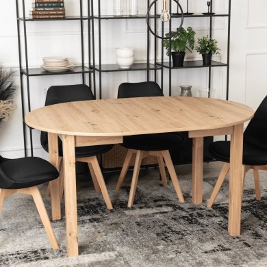 Розкладний обідній стіл Mebel Elit HARRY Дуб рів'єра B.HARRY/DR/S фото - 11