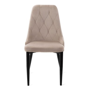 Обідній стілець Homla LOUIS QUILTER Welur Бежевий 213960 фото - 3