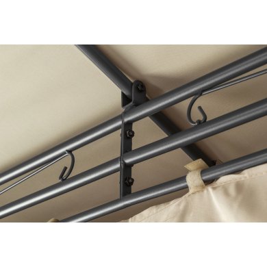 Садовая беседка Corciano CRISTINA 3x3 м Капучино 5901721057876 фото - 5