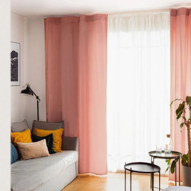 Штора Homla PATTY 140x250 см Розовый - 5 Штора Homla PATTY 140x250 см Розовый 218543 фото - 5