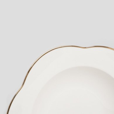 Глубокая тарелка Homla HELEN 23 см Белый - 3 Глубокая тарелка Homla HELEN 23 см Белый 234906 фото - 3