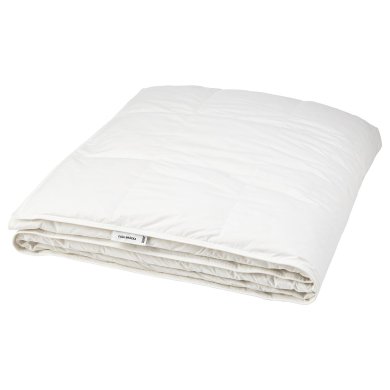 IKEA Ковдра демісезонна FJALLBRACKA 150x200 см Білий (ИКЕА ФЬЕЛЛЬБРЭККА) 70458528