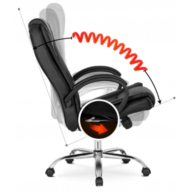 Офісне крісло Mebel Elit KEVIN Чорний - 7 Офісне крісло Mebel Elit KEVIN Чорний ME.KEVIN/CZ/E/FO фото - 7