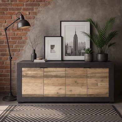 Комод Mebel Elit BLAGO 2 Серый W.LUNEA/MA/OSL/KOM4D фото - 5