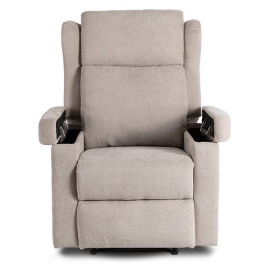 Крісло м'яке розкладне масажне з реклайнером Mebel Elit SEBASTIAN Бежевий ME.SEBASTIAN/BZ/T/FW фото - 4