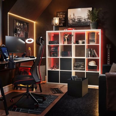 IKEA УЦЕНКА Стеллаж KALLAX Белый brak/30275861 фото - 8