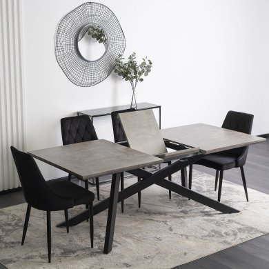 Розкладний обідній стіл Mebel Elit HAMILTON Бетон - 14 Розкладний обідній стіл Mebel Elit HAMILTON Бетон ME.HAMILTON/BET/S фото - 14