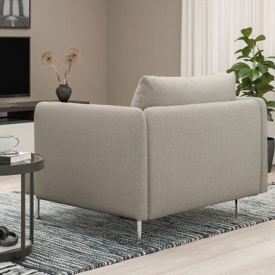 Крісло м'яке SODERHAMN Світло-бежевий - 8 IKEA Крісло м'яке SODERHAMN Світло-бежевий (ИКЕА СЁДЕРХАМН) 89449647 фото - 8