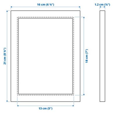 Рамка FISKBO - 9 IKEA Рамка FISKBO (ИКЕА ФИСКБО) 90300358 фото - 9