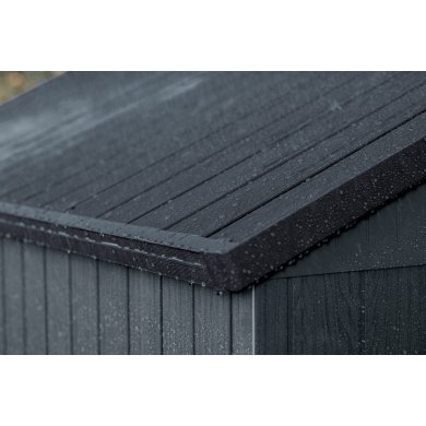 Садовий будиночок Keter DARWIN 190х121х221 см Сірий 249363 фото - 4