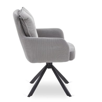 Обеденный стул поворотный Mebel Elit CITY Velvet Серый ME.CITY/P/SZTR/K фото - 3