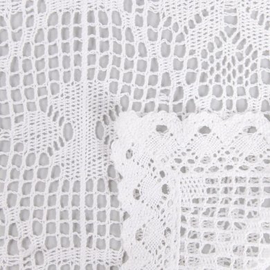 Скатертина Homla STARSE 130x170 см Білий 240294 фото - 2