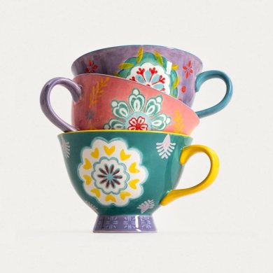 Кружка Homla SHILLA 400 мл Желтый 243021 фото - 6