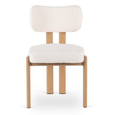 Обідній стілець Mebel Elit GRENADA Boucle Кремовий ME.GRENADA/KR/D/TB/K фото - 2