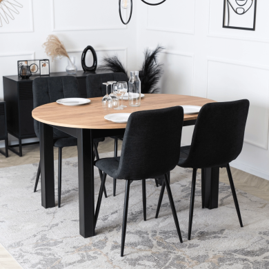 Обеденный стул Mebel Elit PERU 2 Черный ME.PERU2/CZ/T/K фото - 7