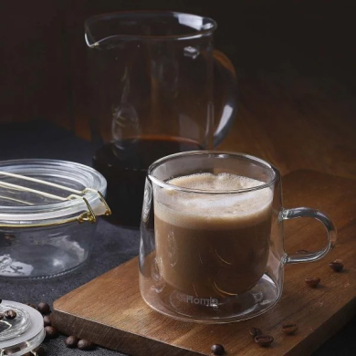 Набір термочашок Homla CEMBRA 260 мл 2 шт Прозорий 157020 фото - 5