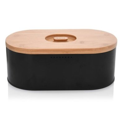 Хлібниця Duka Rulla | Чорний/Дерево 1217670 фото - 3