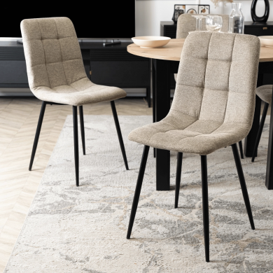 Обеденный стул Mebel Elit PERU 2 Бежевый - 8 Обеденный стул Mebel Elit PERU 2 Бежевый ME.PERU2/BZ/T/K фото - 8