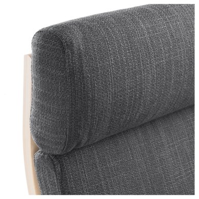 Крісло-качалка POANG Темно-сірий - 3 IKEA Крісло-качалка POANG Темно-сірий (ИКЕА ПОАНГ) 19197775 фото - 3