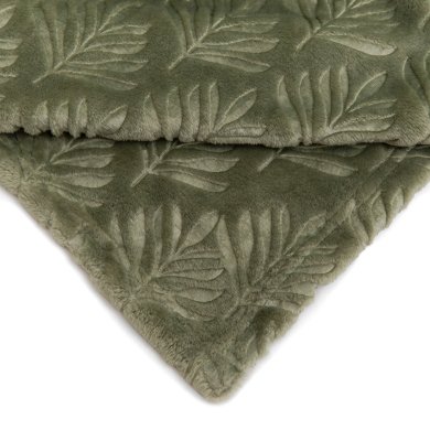 Плед Homla PEBLE 150x200 см Темно-зеленый 218401 фото - 3