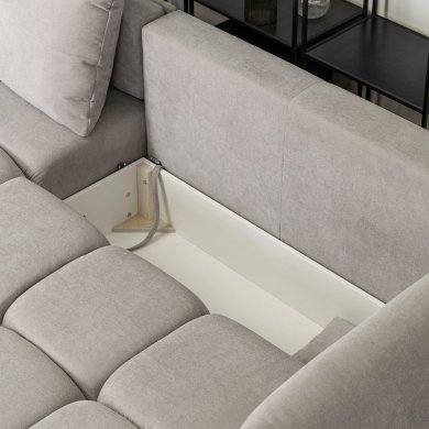 Розкладний диван Mebel Elit ALMA Бежевий MLK.BASE/WIND82/NAR фото - 9