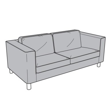 IKEA Каркас дивана PÄRUP (ИКЕА ПИРАП) 20493440