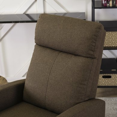 Кресло мягкое раскладное с реклайнером Mebel Elit DANNY Коричневый - 12 Кресло мягкое раскладное с реклайнером Mebel Elit DANNY Коричневый ME.DANNY2/BR/T/FW фото - 12