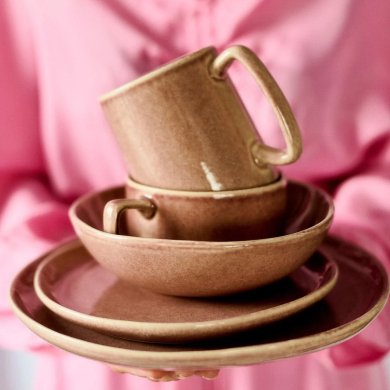 Кружка Homla MYSTIC 520 мл Розовый 230144 фото - 6