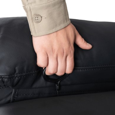 Крісло м'яке розкладне масажне з реклайнером Mebel Elit BRUCE Чорний ME.BRUCE/CZ/E/FW фото - 10