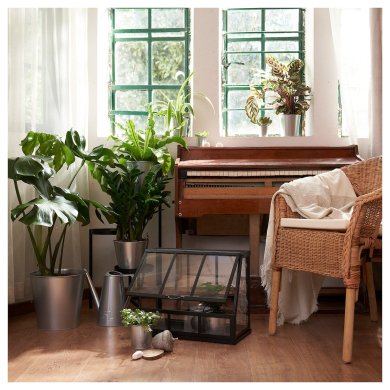 IKEA Мини парник теплица AKERBAR 45х22х35 см Черный (ИКЕА АКЕРБАР) 50537169 фото - 6