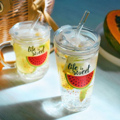 Склянка з кришкою Homla EMBO 0,5 л | Прозорий - 8 Склянка з кришкою Homla EMBO 0,5 л | Прозорий 207482 фото - 8