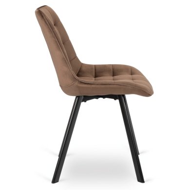 Обеденный стул Mebel Elit RICK Welur Коричневый ME.RICK/BR/V/K фото - 3