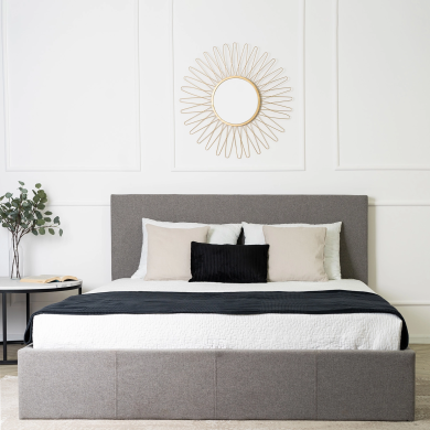 Ліжко Mebel Elit MELIA 160x200 см Сірий ME.MELIA/160/P/T/LOZZPOJ фото - 9