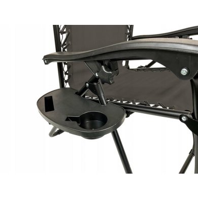 Складаний шезлонг Kontrast FARO 2 Сірий - 6 Складаний шезлонг Kontrast FARO 2 Сірий 5.90.21328 фото - 6