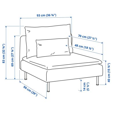 IKEA SODERHAMN (ИКЕА СОДЕРХЭМН) 29621594 фото - 3