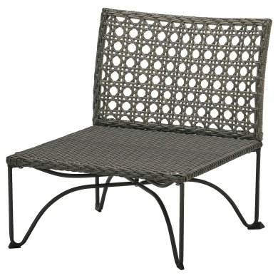 IKEA Садовое кресло JUTHOLMEN Серый (ИКЕА JUTHOLMEN) 40452189