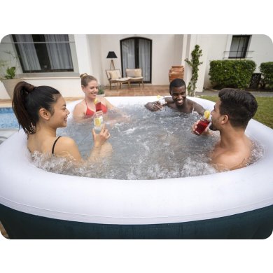 Джакузи Bestway LAY-Z-SPA IBIZA AIRJET 180х180x66 см Черный BES60015 фото - 6