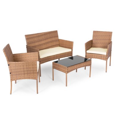 Комплект садових меблів Garden Line SAD Коричневий SAD6346 фото - 2