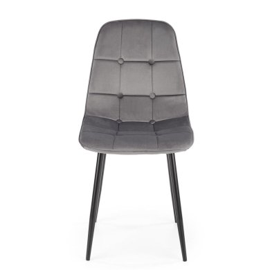 Обідній стілець Halmar K-417 Сірий V-CH-K/417-KR-POPIELATY фото - 6