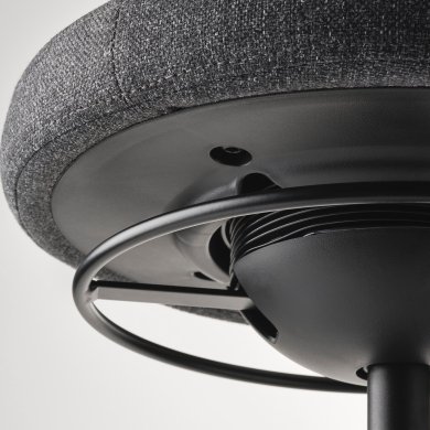 IKEA Табурет поворотний LIDKULLEN Сірий (ИКЕА ЛИДКУЛЛЕН) 30445774 фото - 5