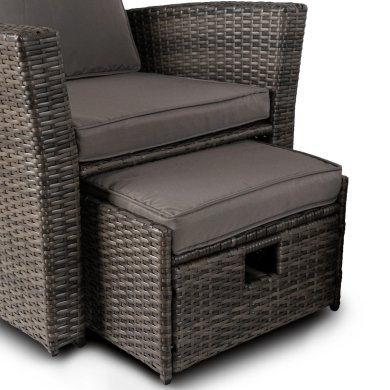 Комплект садових меблів Mebel Elit DELGADO Сірий ME.DELGADO/P/RT/OGR/ZES фото - 8