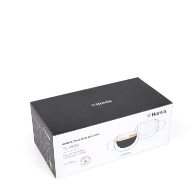 Набор чашек Homla Cembra 0,27 л | Прозрачный - 4 Набор чашек Homla Cembra 0,27 л | Прозрачный 211235 фото - 4