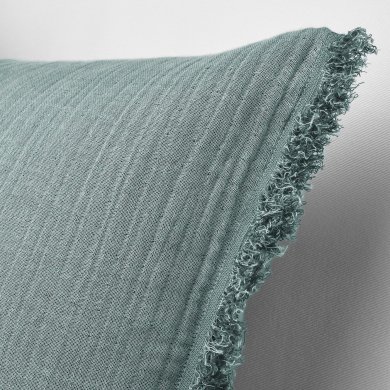 Декоративна наволочка VALLKRASSING 50х50 см Сірий - 2 IKEA Декоративна наволочка VALLKRASSING 50х50 см Сірий (ИКЕА ВАЛЛКРАССИНГ) 40570965 фото - 2