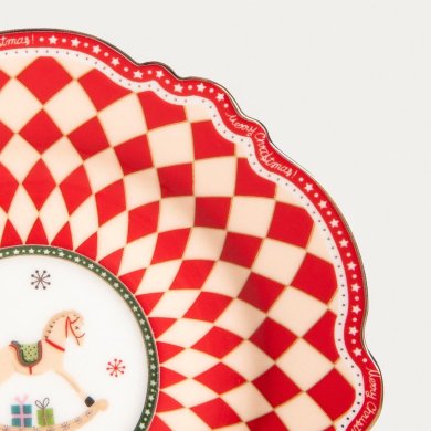 Чашка з блюдцем Homla CIRGRATTA 100 мл Принт 241840 фото - 4