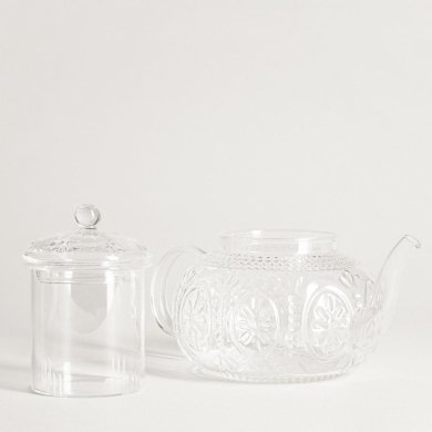 Чайник заварник Homla BARREL 800 мл Прозорий 241393 фото - 2